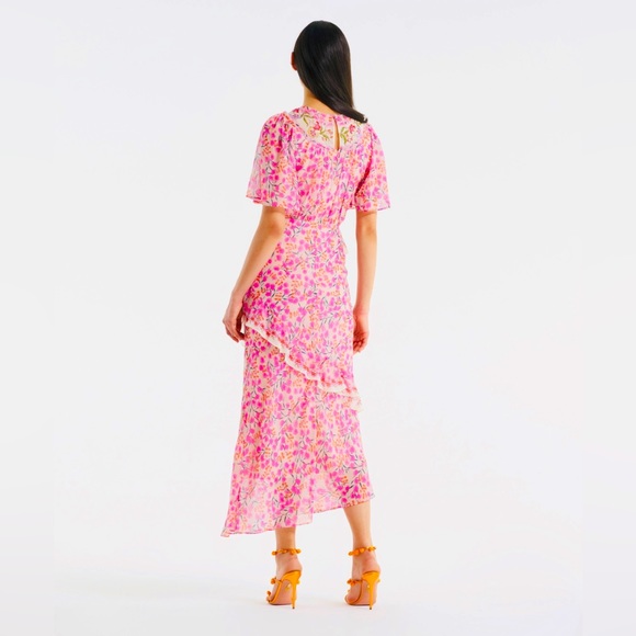 NWT Saloni Vida B Dress - Picture 6 of 11